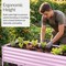 Best Choice Products 48x24x30in Elevated Galvanized Metal Garden Bed w/ Corner Protectors